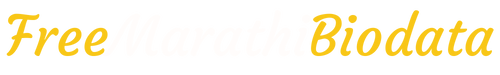 Free Marathi Biodata